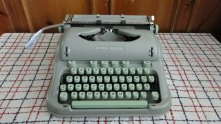Hermes 3000 Portable Typewriter,  Pica Type,  Made In 1964 - - Near