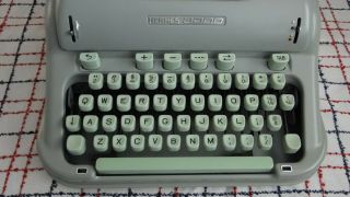 Hermes 3000 Portable Typewriter,  Pica Type,  Made in 1964 - - NEAR 2