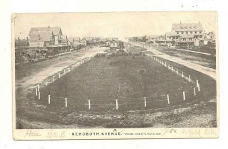 Rehoboth Avenue Postcard 1906