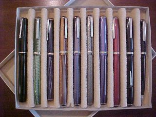 11 Esterbrooks Includes Dollar & Transitional Pens Restored Display Box