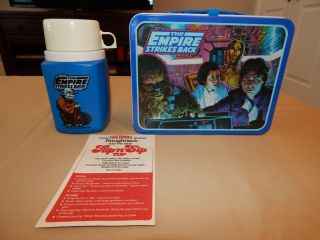 1980 Star Wars Empire Strikes Back Lunchbox W Thermos Version 1
