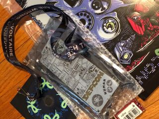 Defcon 26 Human Badge,  Lanyard,  Booklet,  Stickers And Cd Fast