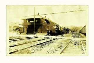 Wi&m Railway Rr Depot Potlatch,  Idaho 1900 