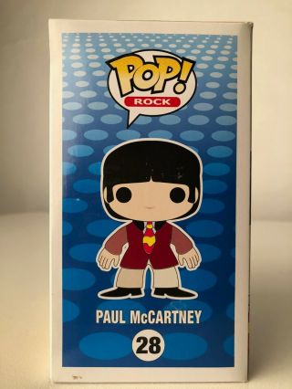 Funko POP MINTY The Beatles Complete Set of 5 POPS [2012] 9