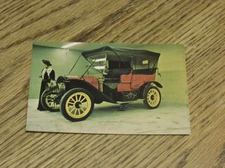 1909 Rambler Postcard From The Forney Transportation Museum (fc)