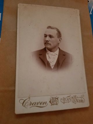 Vintage Wayne Nebraska Craven Photograpy Photo