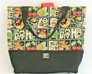 Mary Engelbreit Purse/tote In Love/home/family/friend Pattern