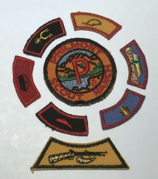 Philmont Dollar Patch And Segments Mountain Man Cc2