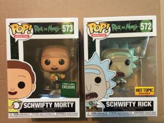 Funko Pop Schwifty Rick And Morty Hot Topic & Barnes Noble