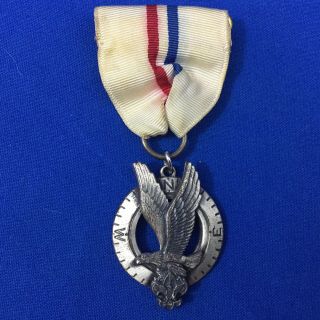 Boy Scout Explorer Silver Award Medal Type 2 Sterling 2