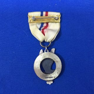 Boy Scout Explorer Silver Award Medal Type 2 Sterling 4