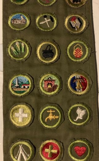 Boy Scout Merit Badge Sash 1950s/60s Bee Keeping 2