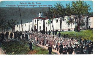 Romania 1918 Târgu Ocna,  The Convoy Of Prisoners To The Salt Mine,  Wwi Kuk No 377