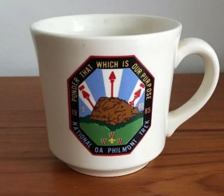 Bsa Philmont Scout Ranch Oa Order Of The Arrow National Trek Scout Bsa 1985 Mugs