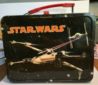 The Star Wars 1977 Lunch Box (1st Version) With Thermos Fantastic