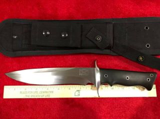 Walter Brend Model 2 014 Custom Knife - 8 3/8 " Blade (never Previously Listed)