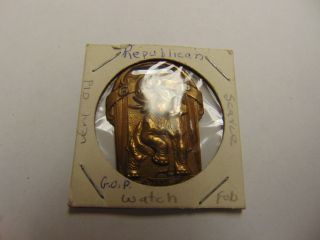 Old Rare Vintage Antique Token Medal Coin Republica Gop Watch Fob Rochester Ny