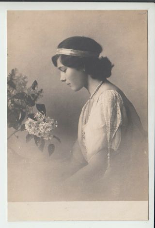 Wonderful Grand Duchess Tatiana Of Russia Rare Photo Card