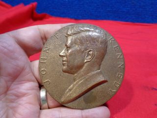 1961 John F.  Kennedy Inauguration Medal.  Box - H