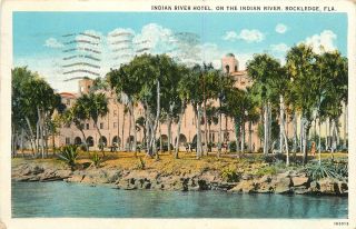Florida,  Fl,  Rockledge,  Indian River Hotel,  On Indian River 1920 