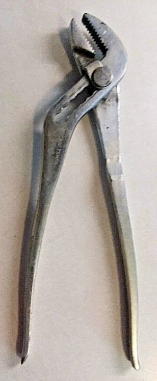 Vintage Craftsman Wf 45375 Slip Joint Pliers 10 3/4 " - Made In Usa
