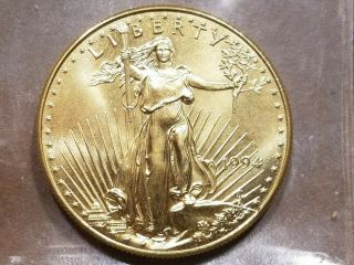 1994 $50 American Eagle Gold Coin 1 Ounce Fine Gold UNCIRCULATED UNC 3