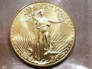 1994 $50 American Eagle Gold Coin 1 Ounce Fine Gold UNCIRCULATED UNC 7