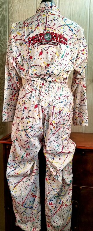 Ringling Brothers/barnum & Bailey Circus Clown College Jumpsuit Adult Size Large