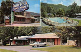 Gatlinburg Tennessee 1964 Postcard Huff 