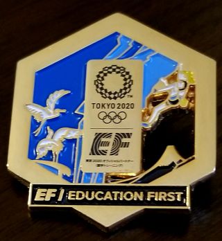 2020 Tokyo Olympic - Official Ef Sponsor Surfing Pin