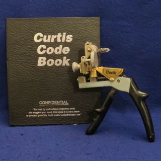 Curtis Model 15 Cam Set Code Key Cutter 8 Cut Chrysler Chry - 5 W/code Book 20620