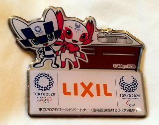 2020 Tokyo Olympic - Official Lixil Miraitowa Someity Mascots - Kitchen Pin