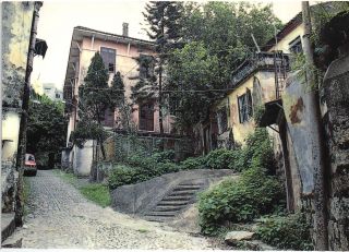 Macau Macao - Casas No Largo Do Lilau - Portugal Colonial China,  1988 Postcard