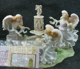 Seraphim Classics Angels Heavenly Oasis By Roman No.  78717 Limited Edition