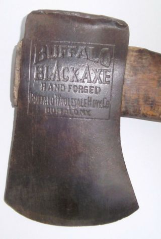 Buffalo Black Axe Hand Forged Fresh From Barn Hard To Find