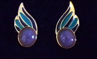 Jewel Of The Nile.  Earrings.  Franklin 87