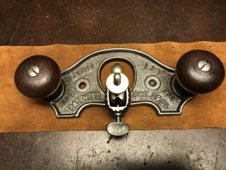 Rare 1906 - 10 Stanley 71 - 1/2 Router Plane Type 3 “b” Casting Antique Woodworking