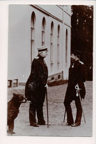 Vintage Postcard Kaiser Wilhelm Ii Emperor Of Germany King Of Prussia Bismark