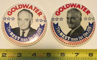 Barry Goldwater 1964 scarce 3.  5 