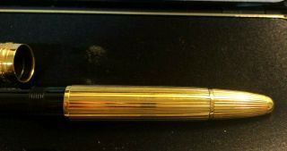 Montblanc Meisterstuck Gold Vermeil LeGrand 146 Pinstripe Fountain Pen 4