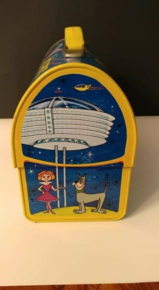 1963 Jetsons Metal Dome Top Lunch Box with Thermos by Aladdin 4