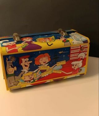 1963 Jetsons Metal Dome Top Lunch Box with Thermos by Aladdin 5