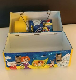 1963 Jetsons Metal Dome Top Lunch Box with Thermos by Aladdin 6