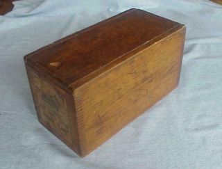 Vintage Stanley No.  45 Plane Wood Box With Cover & Label