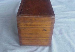 Vintage Stanley No.  45 Plane Wood Box with Cover & Label 5