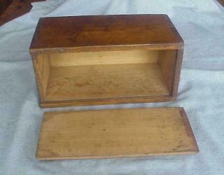Vintage Stanley No.  45 Plane Wood Box with Cover & Label 7