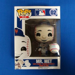Funko Pop Mlb Mascot York Mets Mr Met 02