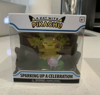 A Day With Pikachu Sparking Up A Celebration Pokemon Center Exclusive Funko Pop