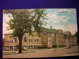The Old High School Paris,  Illinois