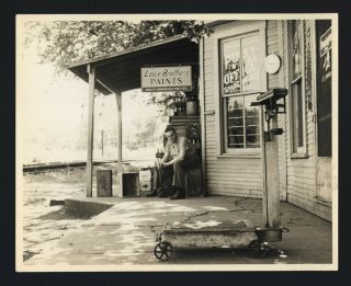 Spargursville,  Ohio Post Office - Circa 195? 8 X 10 " Glossy Photo